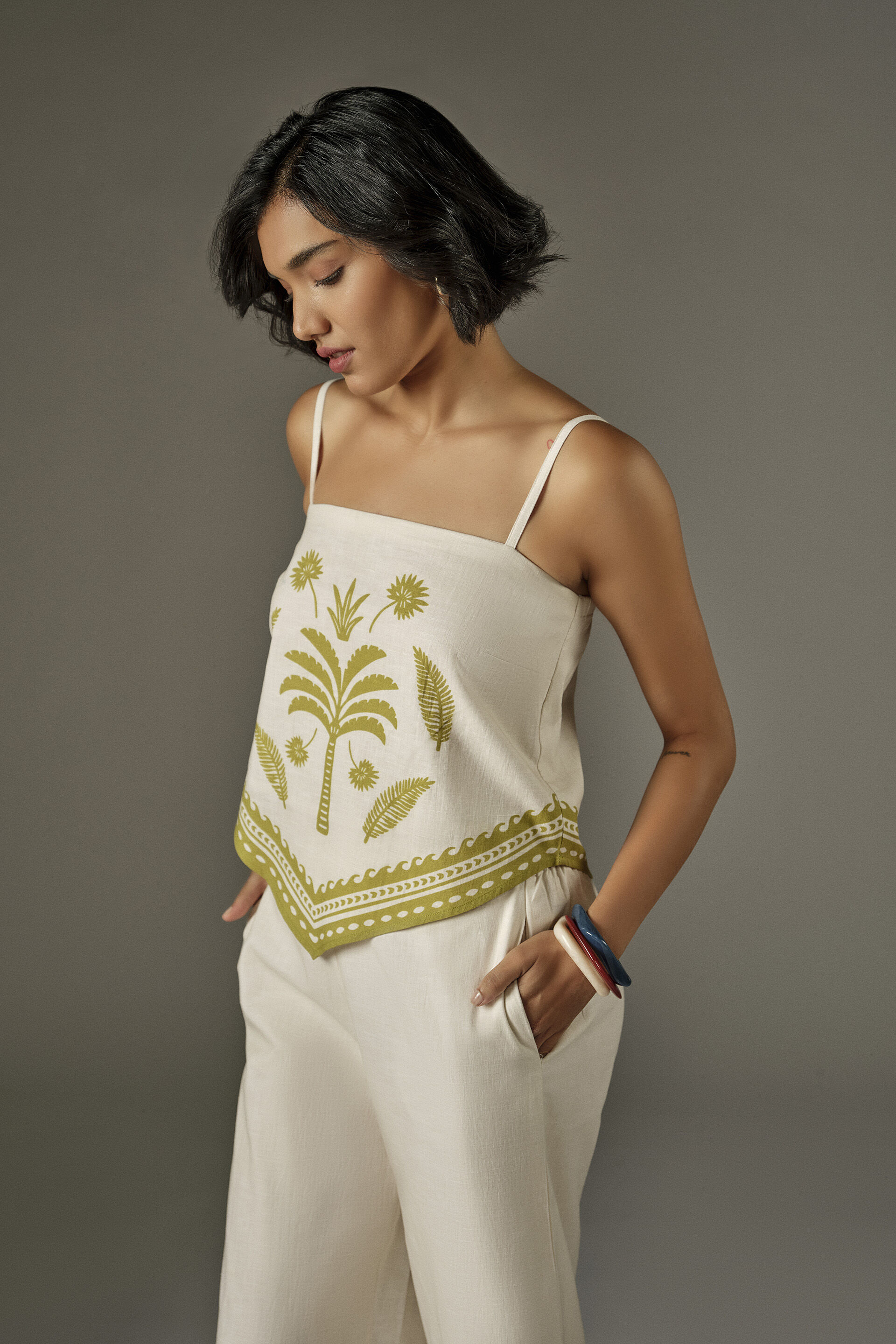 Esty White Top, White, image 4